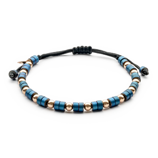 Colección Wolf Small Bracelets, Hematite, Cuencas Pequeñas