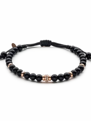 Colección Wolf Small Bracelets, Onix, Cuencas Pequeñas