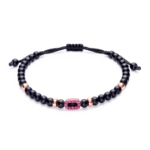 Colección Wolf Small Bracelets, Onix, Cuencas Pequeñas