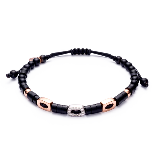 Colección Wolf Small Bracelets, Onix, Cuencas Pequeñas