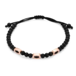 Colección Wolf Small bracelets, Onix, cuencas pequeñas