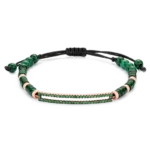 Colección Wolf Small bracelets, Malaquita, cuencas pequeñas