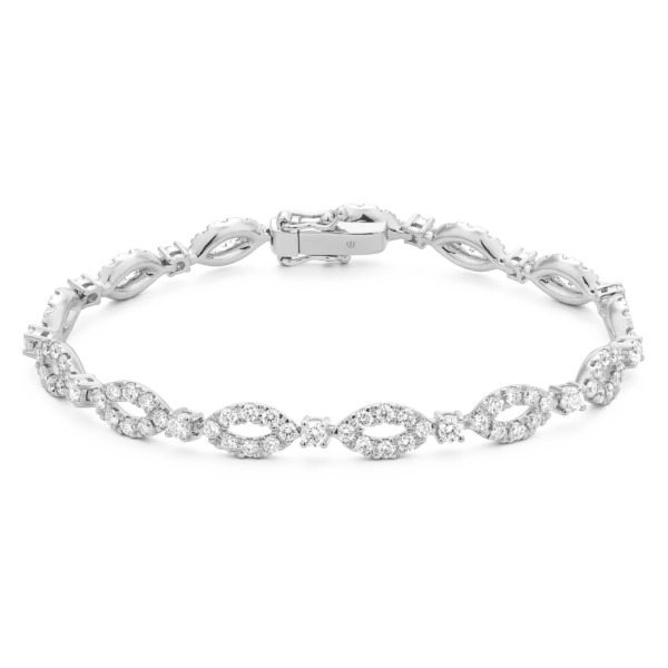 Colección Chain link, Diamante 3.43 ct, high line