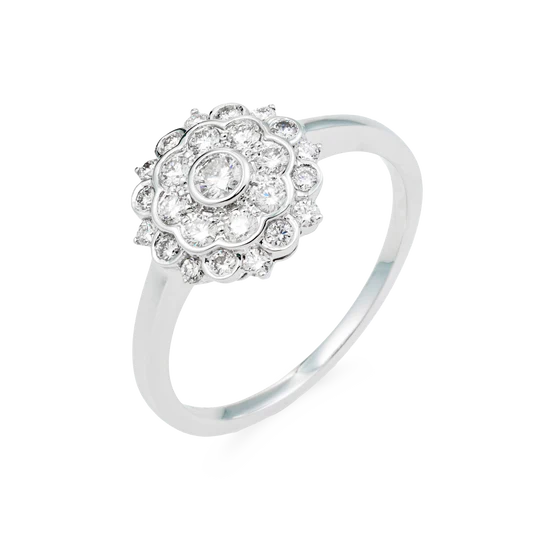 Colección Classic, Diamante 0.44 Ct, Roseton