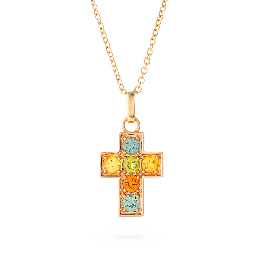 Colección Classics Crosses, Peridoto Y Zafiro, Cruces