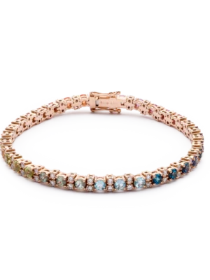 Colección Classics Tennis, Diamante 1.44 Ct, Zafiro, Peridoto, Amatista Y London Blue, Riviere