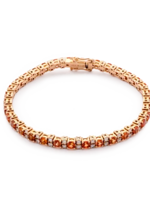 Colección Classics Tennis, Diamante 1.44 Ct, Zafiro, Riviere