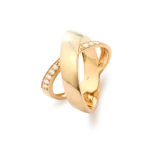 Colección Leaves And Crossed, Diamante 0.16 Ct, Diseñador