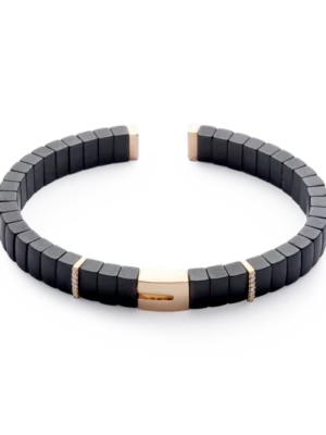 Colección Titanium Soul, Diamante 0.06 Ct, Onix, Titanio