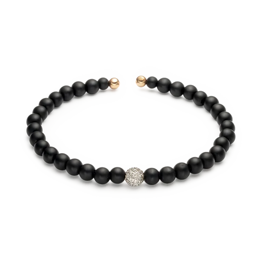 Colección Titanium Soul, Diamante 0.25 Ct, Onix, Titano