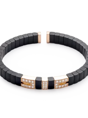 Colección Titanium Soul, Diamante 0.48 Ct, Onix, Titanio