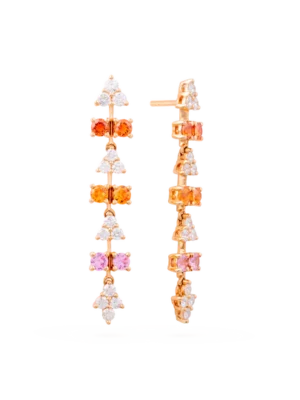 Colección Sunset, Diamante 1.19 Ct, Zafiro, Colgantes