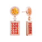 Colección Brave, Diamante 1.04 Ct, Zafiro, Colgantes