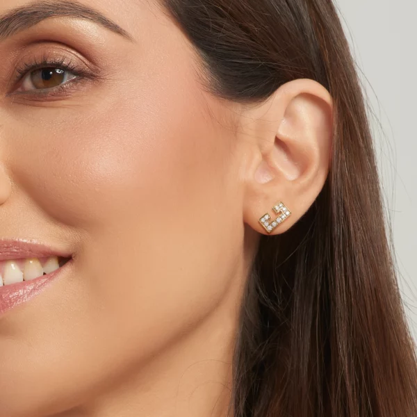 Colección Timeless, Diamante 0.42 Ct, Aretes