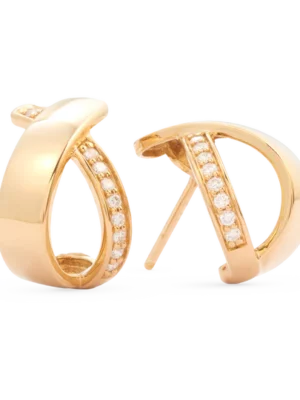 Colección Leaves And Crossed, Diamante 0.14 Ct, Diseñador