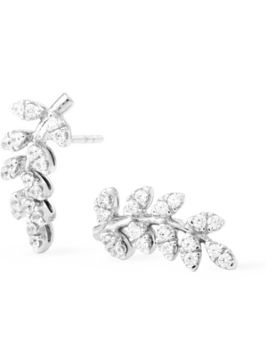 Colección Leaves And Crossed, Diamante 0.53 Ct, Trepadoras