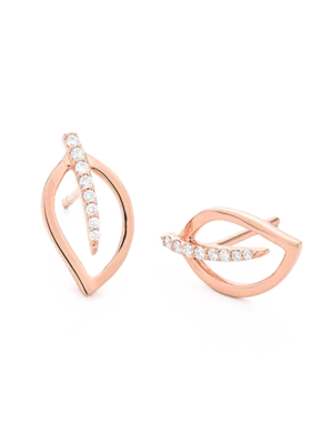 Colección Leaves And Crossed, Diamante 0.12 Ct, Diseñador