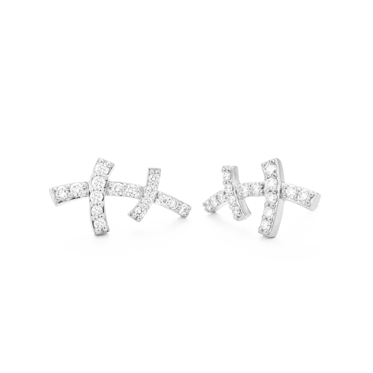 Colección White, Diamante 0.63 Ct, Trepadoras