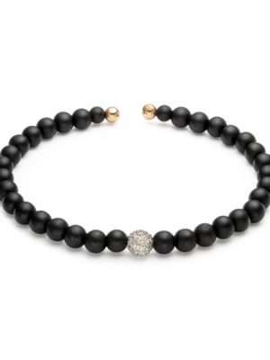 Colección Titanium Soul, Diamante 0.25 Ct, Onix, Titanio