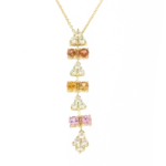 Colección Sunset, Diamante 0.55 Ct, Zafiro, Diseñador