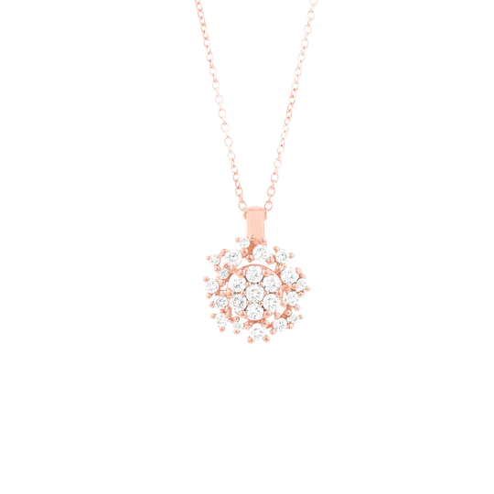 Colección White, Diamante 0.22 Ct, Roseton