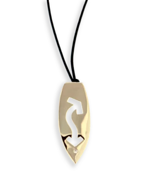 Colección Wolf Men Rings & Surf, Diamante 0.02 Ct, Surf