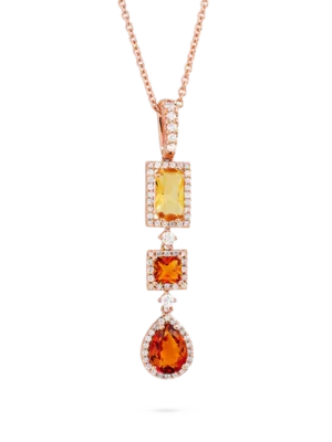 Colección Iconic, Diamante 0.44 Ct, Citrino, Diseñador