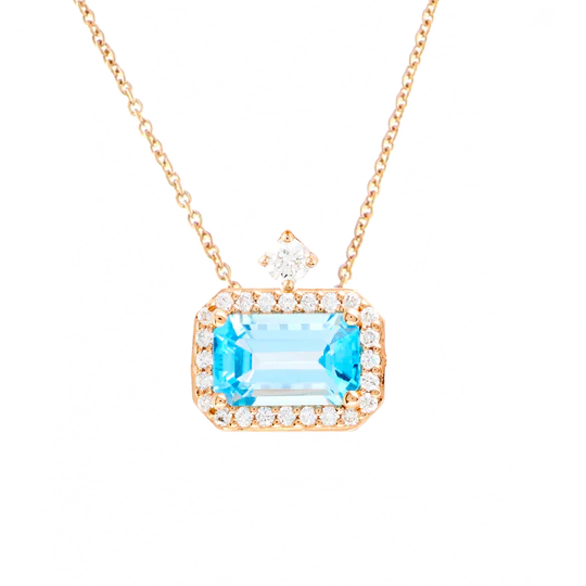 Colección Sunset, Diamante 0.17 Ct, Topacio, Diseñador