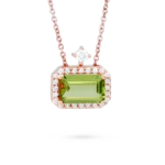 Colección Sunset, Diamante 0.17 Ct, Peridoto, Diseñador