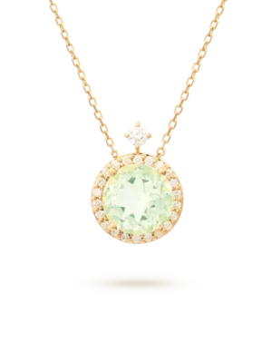 Colección Sunset, Diamante 0.19 Ct, Prasiolita, Diseñador