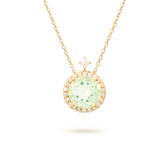 Colección Sunset, Diamante 0.19 Ct, Prasiolita, Diseñador