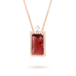 Colección Iconic, Diamante 0.25 Ct, Granate, Diseñador