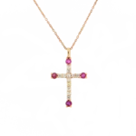 Colección Classics Crosses, Diamante 0.10 Ct, Rubi, Cruces