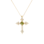 Colección Classics Crosses, Diamante 0.16 Ct, Peridoto, Cruces