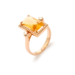 Colección Iconic, Diamante 0.27 Ct, Citrino, Diseñador