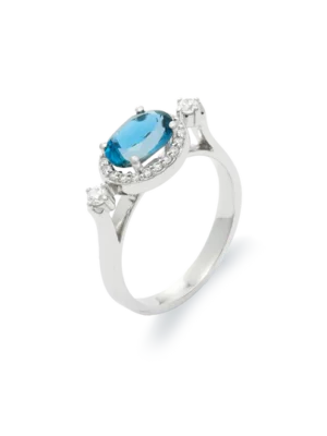 Colección Sunset, Diamante 0.23 Ct, London Blue, Otros
