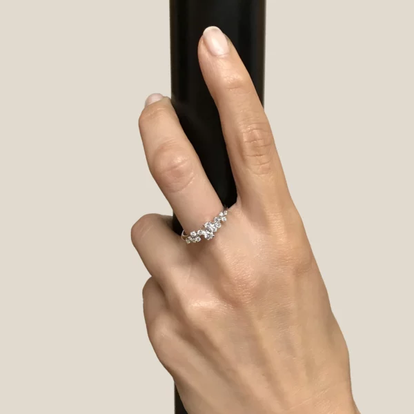 Colección White, Diamante 0.42 ct, diseñador