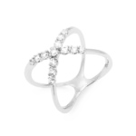 Colección Leaves And Crossed, Diamante 0.53 Ct, Diseñador