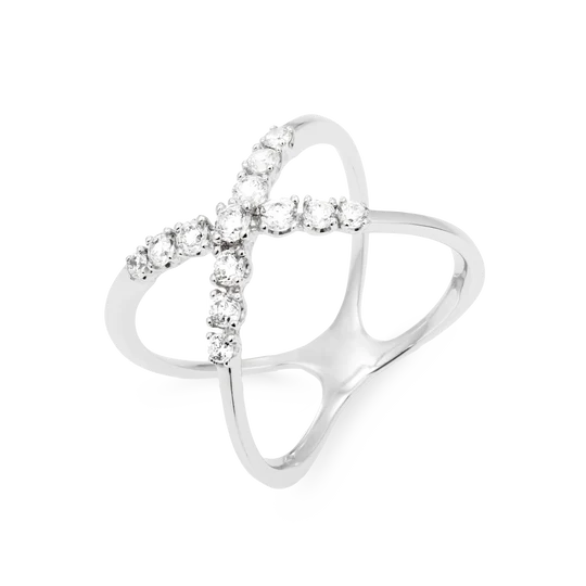 Colección Leaves And Crossed, Diamante 0.53 Ct, Diseñador