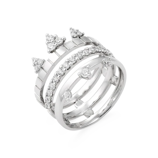 Colección Brave, Diamante 0.02 Ct Y Diamante 0.40 Ct, Diseñador