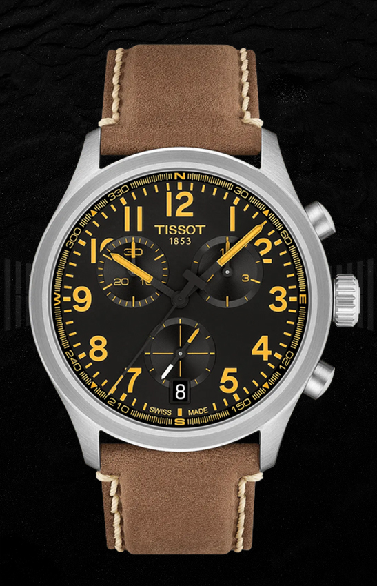 Tissot Chrono L 42mm Correa Cuero