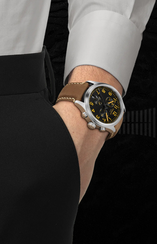 Tissot Chrono L 42mm Correa Cuero