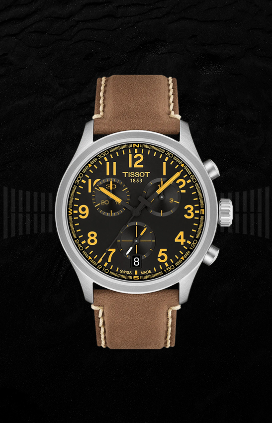 Tissot Chrono L 42mm Correa Cuero