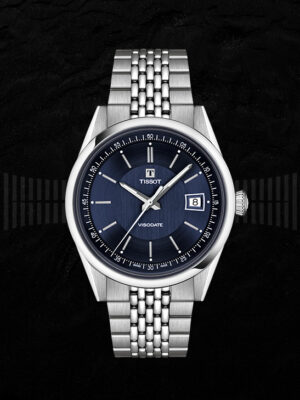Tissot Visodate 39mm Esfera Azul